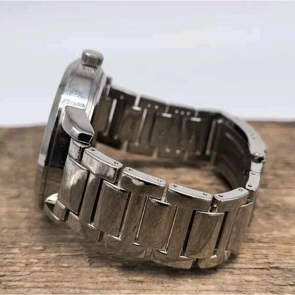 Large 46mm Beverly Hills Polo Club Men's Watch Stainless Steel - Picture 2 of 10